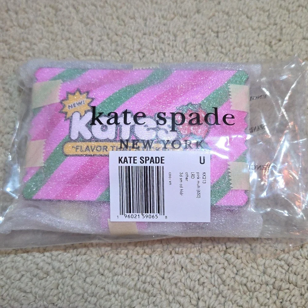 Kate Spade Bubble Gum 3D Small Card Holder